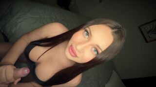 What did you learn in blowjob class? Now show me!