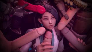 Hentai Valorant Porn Compilation (SFM/Blender) - XGameMaster