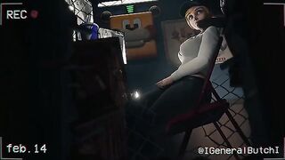 FNAF Security Breach Vanessa sucked and fucked in an office at Freddy Fazbear Mega Pizzaplex