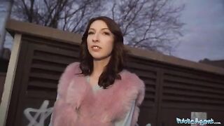 Public agent fucked blonde slut in hardcore action