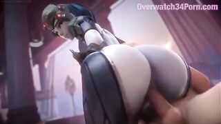 Hot Overwatch Widowmaker 3D porn video with the best fuck scenes