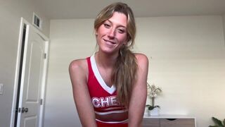 Special support for cheerleaders, a steamy stepbrother fantasy with Addison Vodka