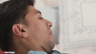 A man with one cock brings a lot of pleasure to the brunette