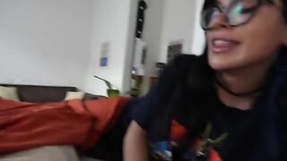 A guy fucked her girlfriend while her friend watched and recorded