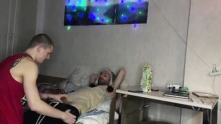 Two guys fucked a girl at the party hard