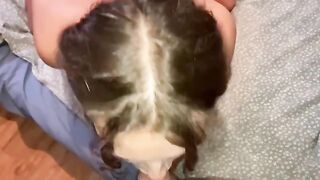 The guy prepared his cock for a long sex session with a beauty