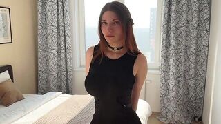 Will you find a surprise under my dress? - sexy stepsister action