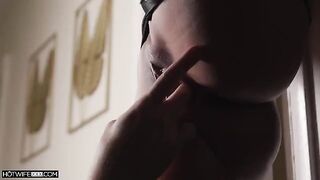 Any cock is good for an Asian chick in doggy style