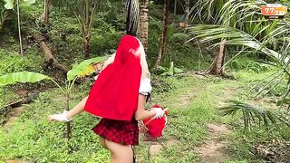 The little red ridings hood knows what she wanted and that's it