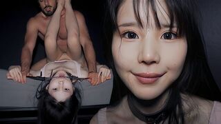 The innocent girl likes to be fucked roughly