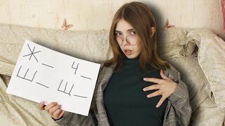 Hypnosis with boobs, learning rules has never been so easy - a tempting tutor encounter