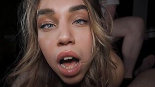 Babe went from an orgasm to trembling, showcasing intense passion in a raw, homemade-style video