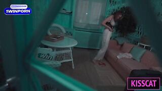 Busty stepmom seduced her stepson to make love with him