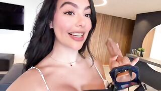 A girl gave me a strap-on as a gift, and I tried it