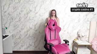 She was very excited, as if she wanted to ride forever