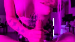 Girl was choked and fucked in the next room over