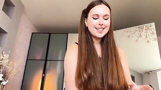 A sexy girl in stockings is jumping on her boyfriend’s dick