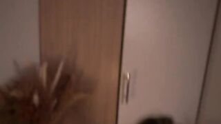 The guy gently fucks his girlfriend in a romantic homemade scene
