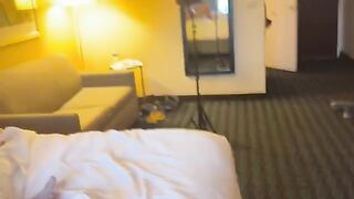 Bouncing on his dick like it’s a trampoline, an exclusive hardcore scene