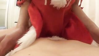 A beautiful woman gets a huge cock in her wet pussy