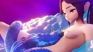 Mona Wales gets fucked hard in Genshin Impact style