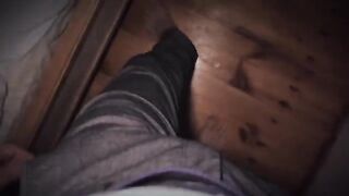 I caught my wife playing with a dildo at night and she rode my cock