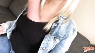 I filmed how my pussy was filled with cum in POV style