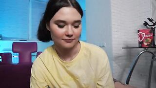 She could not hold back and indulged in a passionate act