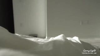 Step mom caught Step son jerking off and helped him to cum quick