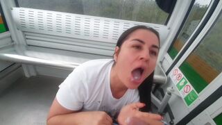 I get caught fucking in the cable car of Medellin, Colombia, it's my thing