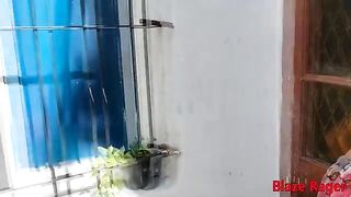 A girl was stuck at home, so her neighbor came to help