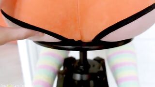 Cute step sister Lana fucks with her step brother without gentleness