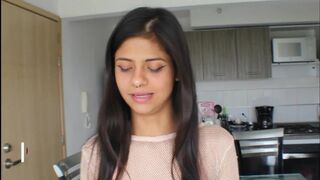 My stepsister fucks me after parading me in her underwear