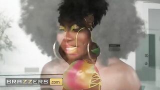 Ebony Mystique shows her fans her skin care routine and more
