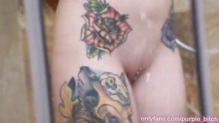 Stepsister got fucked in the shower, it was sensual