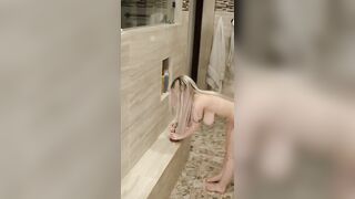 I had a hot shower sex after using my sex machine on Onlyfans