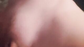 I play with her nipples, then she fucks my face in a steamy session